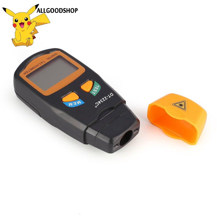 Máy đo tốc độ vòng quay kỹ thuật số màn hình LCD bằng tia laser không tiếp xúc DT2234C+