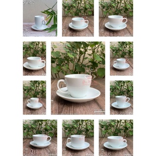Ly tách uống cà phê Cappuccino & Espresso men trắng gốm sứ Bát Tràng