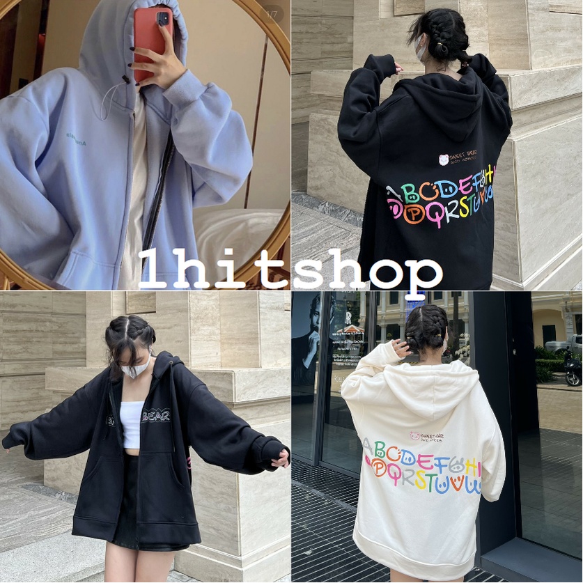Áo KHOÁC Hoodie AN BIỂN NHẠT ANESTHESIA và Ulzzang Unisex  1hitshop