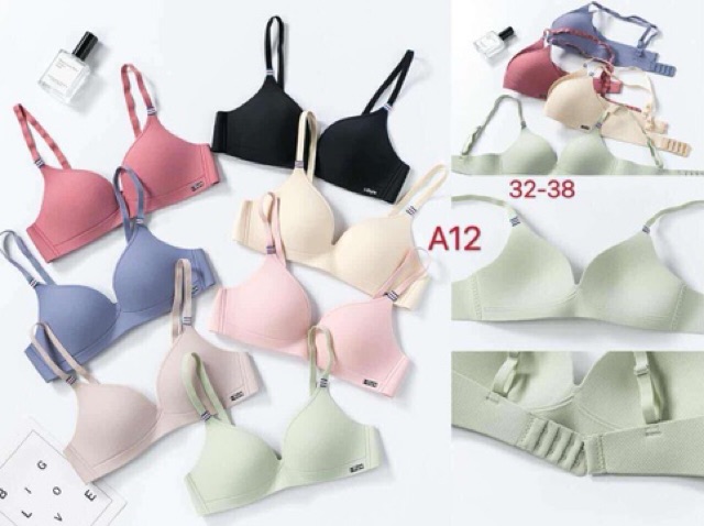 Áo Lót Đúc Su Không Gọng Đệm Mỏng Thông Hơi Thoáng Khí 588