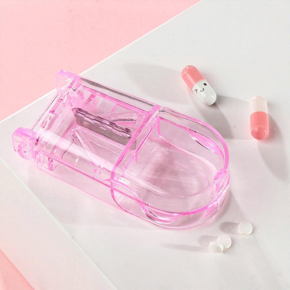 Hộp Đựng Thuốc / Vitamin Bằng Nhựa Chia Ngăn Tiện Dụng