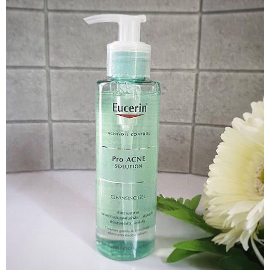  Sữa Rửa Mặt Eucerin Pro Acne Solution Cleansing Gel