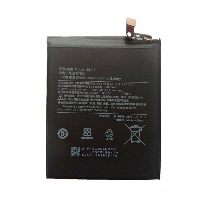 pin xiaomi redmi 7 ( BN46 ) 3900/4000 mAh PIN XỊN bảo hành 6 tháng