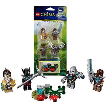 Lego HaHa - Lego Chima - Bộ nhân vật CHIMA 2014 - 6063364