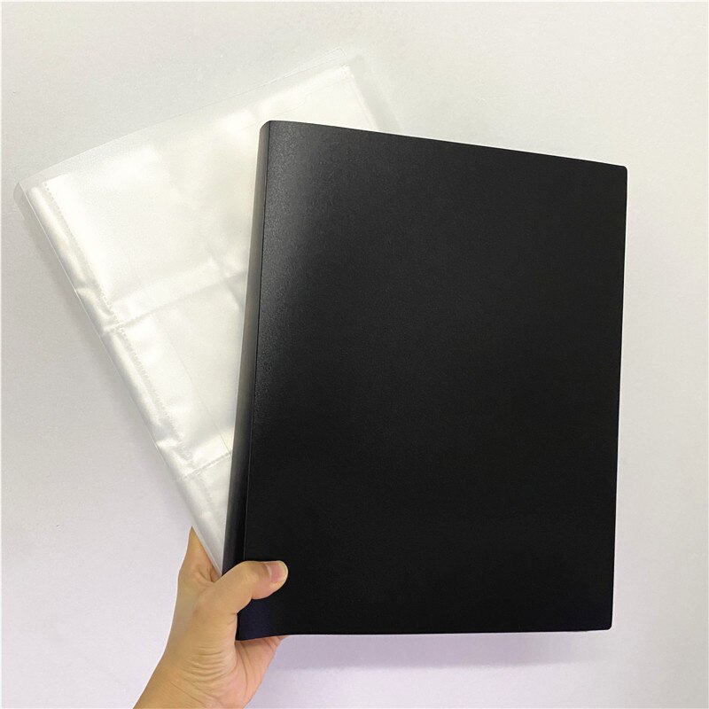 Album ảnh/ thẻ chơi game cỡ lớn màu trong suốt tiện dụng