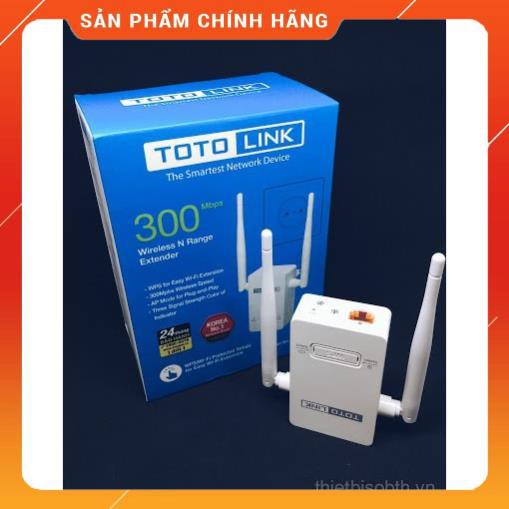 (giá khai trương) Bộ Kích Sóng Wifi Repeater 300Mbps Totolink EX200 - Hàng Chính Hãng