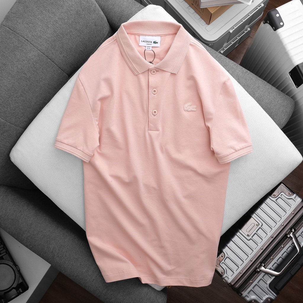Áo Polo Nam Cổ dệt tổ ong Chất Vải Pique Xuất Xịn, Áo Thun Nam Cổ Bẻ Cotton Form Slim, Bigsize 95kg - Ivanbigsize