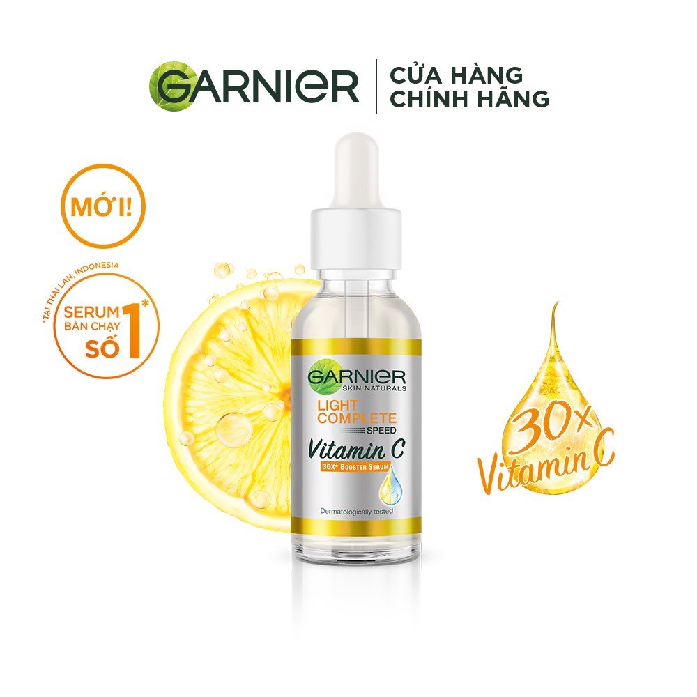 Tinh chất tăng cường sáng da mờ thâm Garnier 30ml ɱ√ρ | BigBuy360 - bigbuy360.vn