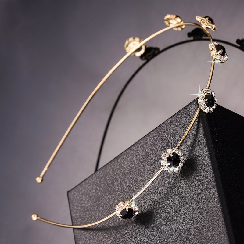 Cài Tóc Đính Đá Phong Cách Cổ Điển Thanh Lịch Dành Cho Nữ