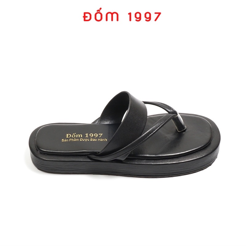 Dép nữ thời trang xỏ ngón chính hãng ĐỐM 1997 - đế nâng chiều cao 4cm chống trượt bền bỉ