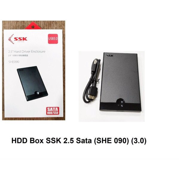 HDD Box 2.5" SSK (SHE 090) Sata 3.0 - Hàng chính hãng, Full Box