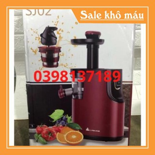 [ GIÁ RẺ VÔ ĐỊCH ] Máy ép trái cây tốc độ chậm linkage SJ02