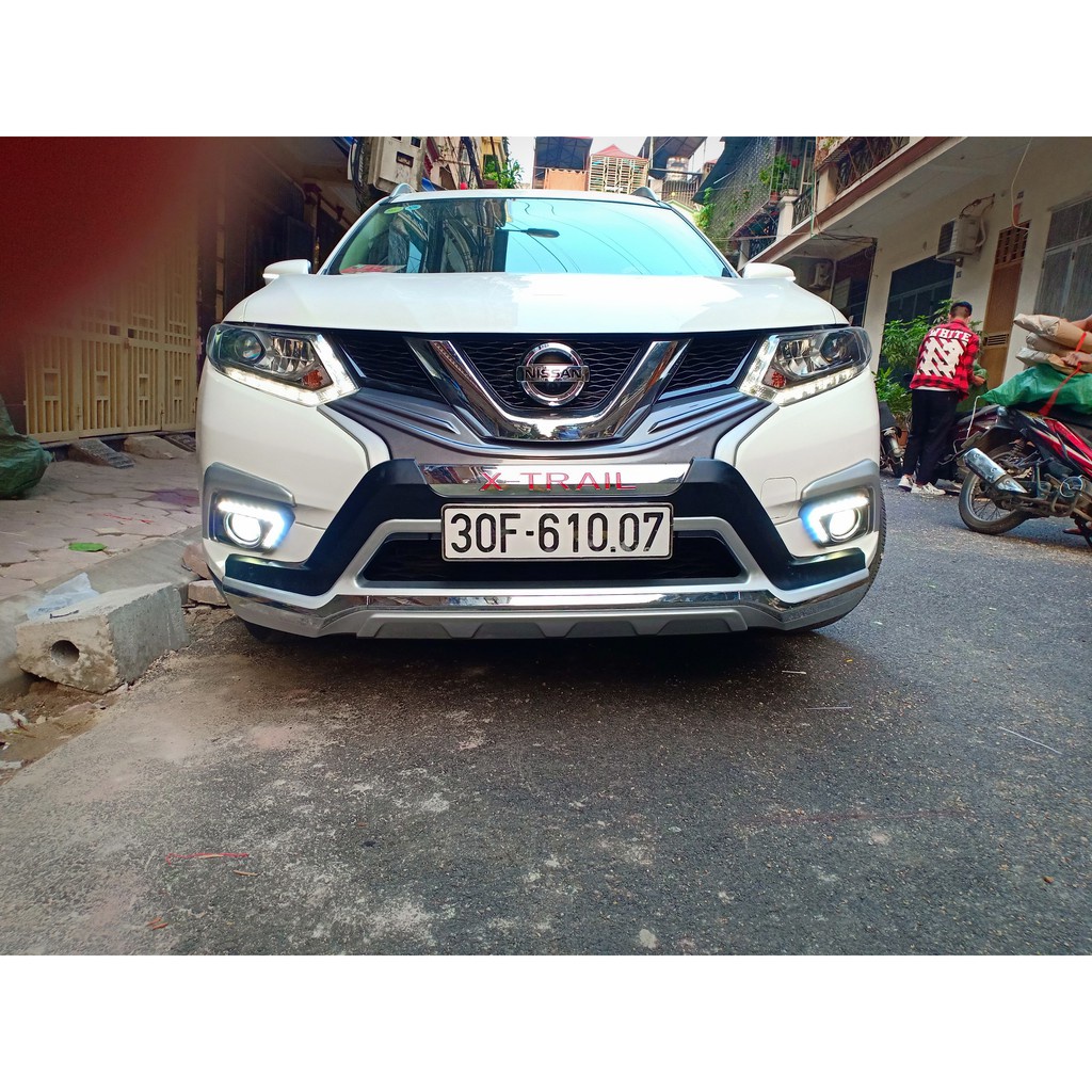 Bộ bi gầm Aozoom cho xe nissan xtrail - Navara NP300 siêu sáng ánh sáng vàng phá sương
