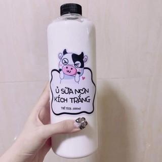 [FREESHIP] Ủ Sữa Bò Non Kích trắng 1000ml