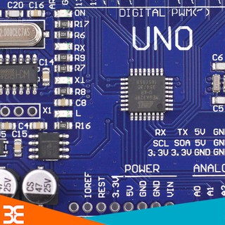 Kit Arduino Uno R3 Chíp CH340G dán ( tặng cáp kết nối )
