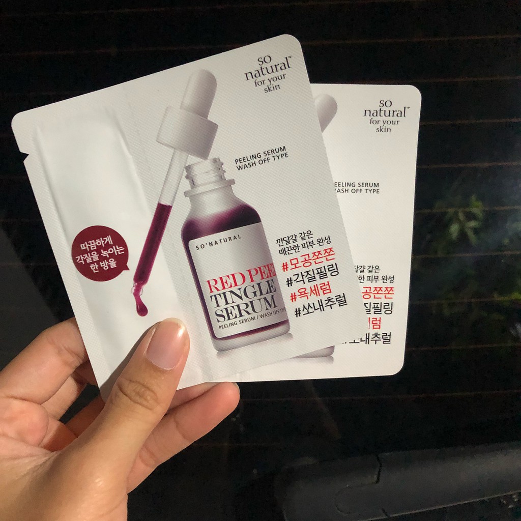 Lẻ gói Sample Red Peel Tingle Serum | BigBuy360 - bigbuy360.vn