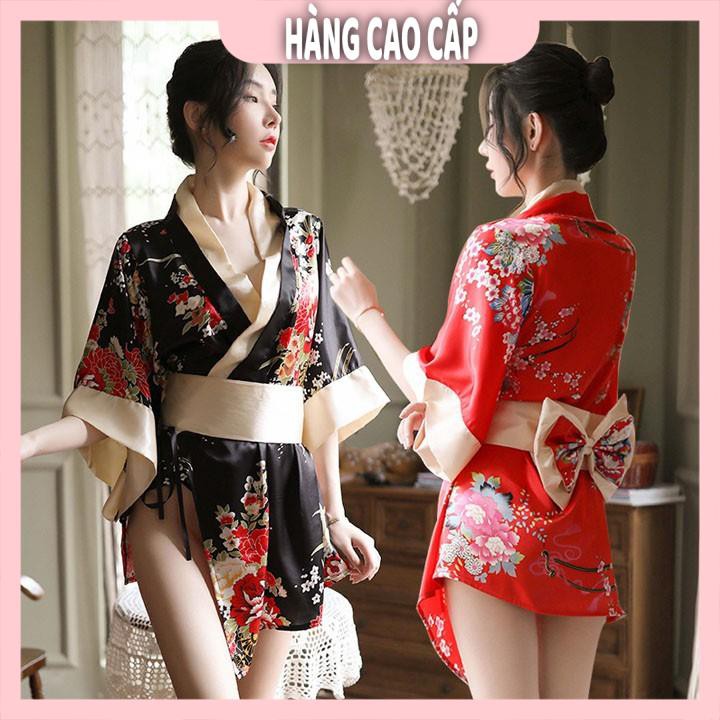 Váy ngủ kimono sexy đồ ngủ cosplay phong cách Nhật Bản quyến rũ | BigBuy360 - bigbuy360.vn