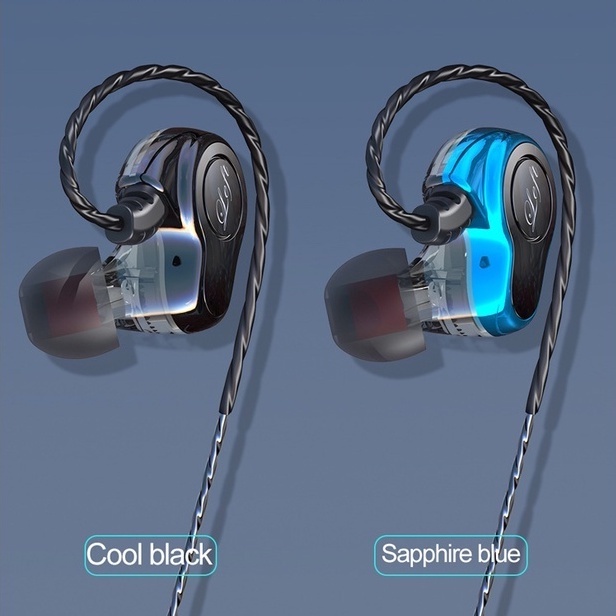 Tai Nghe Nhét Tai HiFi 6D Chống Ồn Có Dây 3.5mm