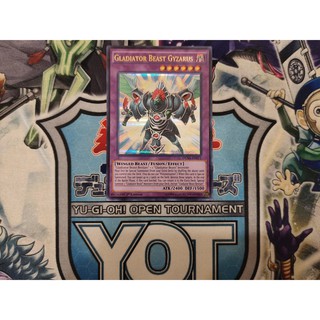 Thẻ bài Yugioh chính hãng Gladiator Beast Gyzarus - DUSA-EN071 - Ultra Rare 1st Edition