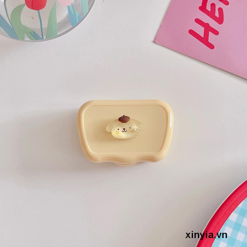 Hộp Đựng Kính Áp Tròng Nhỏ Màu Trơn Đơn Giản Dễ Thương