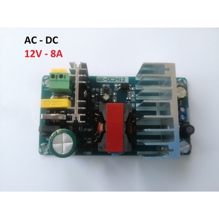 Bo mạch nguồn xung ac-dc 12v 8a wx-dc2412