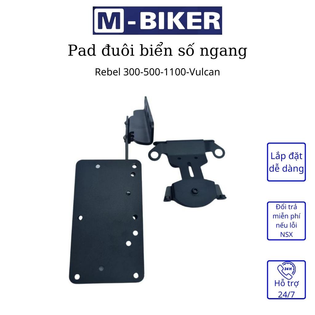 Đuôi biển số honda rebel 300-500-1100-Vulcan chỉnh 2 chiều. Khung gắn biển số honda rebel 300-500 chuyên dụng