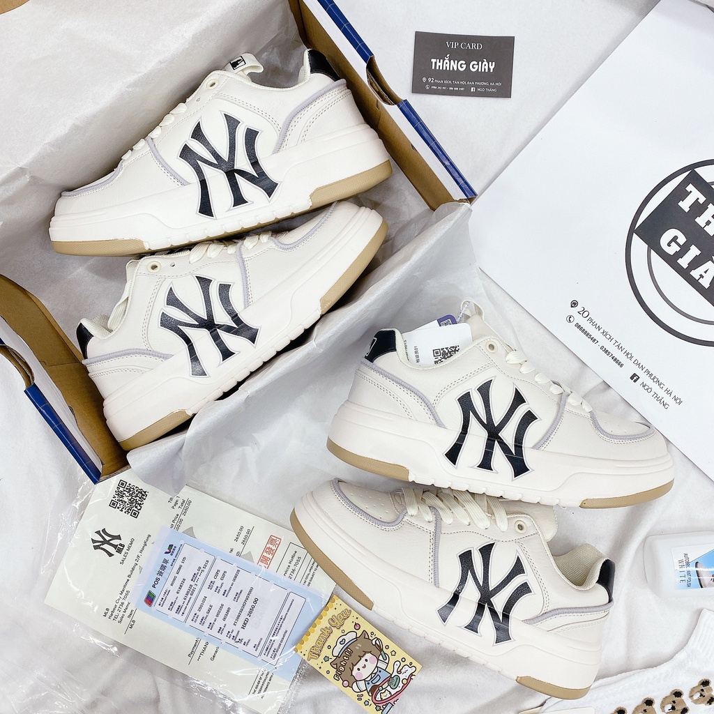 Giày Thể Thao Nam Nữ Ngô Thắng MIB Liner Nhẹ Màu Kem