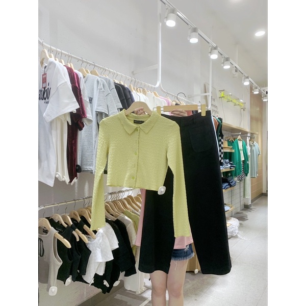 Sibling House - Áo tay dài vải xốp Borin top