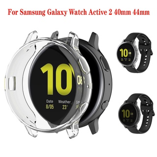 Ốp bảo vệ bằng TPU mềm chống sốc cho Samsung Galaxy Watch Active 2 40mm 44mm