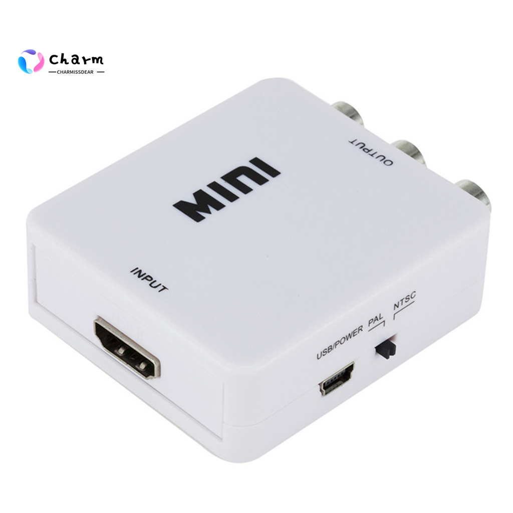 Hộp Chuyển Đổi Âm Thanh Availble Full Hd 1080p Hdmi-Compatible Sang Av Rca