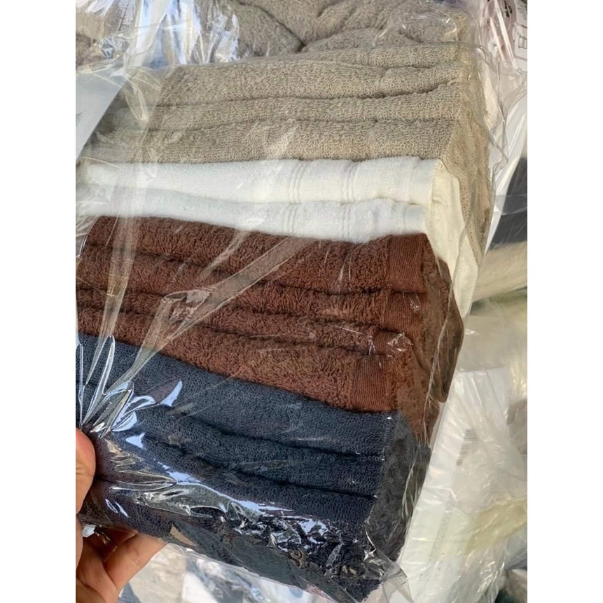 SET 7 KHĂN TẮM XUẤT HÀN SIZE 35X80CM SIÊU DÀY DẶN