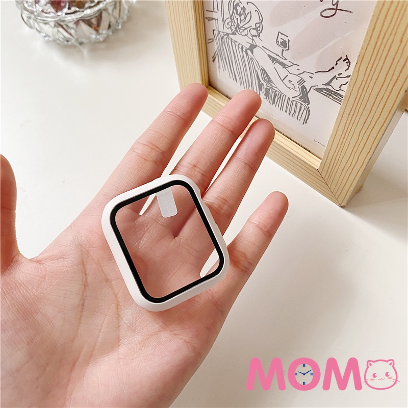 Ốp bọc bảo vệ cho đồng hồ thông minh Apple Watch dòng 7 6 5 4 3 2 1 45mm 41mm 42mm 38mm tuỳ chọn