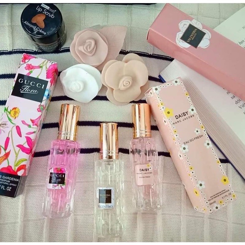 Nước hoa mini gucci hoa nữ chai 20ml dạng xịt- mẫu 4d- Mùi gucci hoa- flora