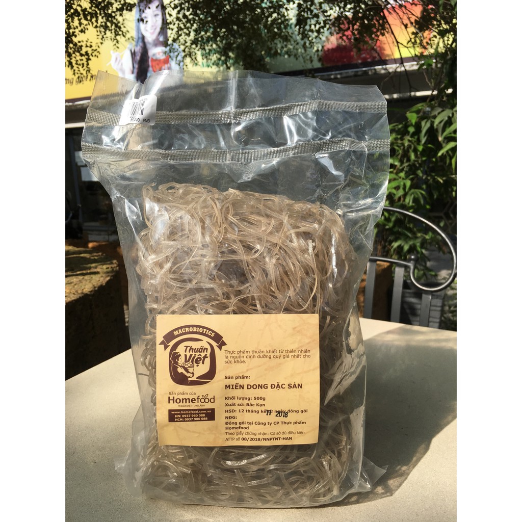 [FREESHIP 99K TOÀN QUỐC]Miến dong đặc sản Bắc Kạn (sợi to-500gr)