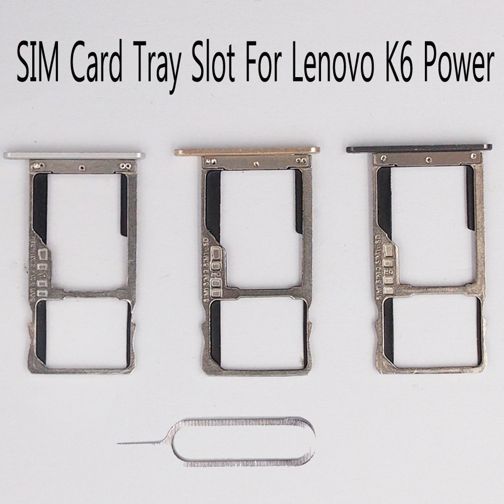 Khay Đựng SIM Điện Thoại Thay Thế Cho Lenovo K6 Power K33a42