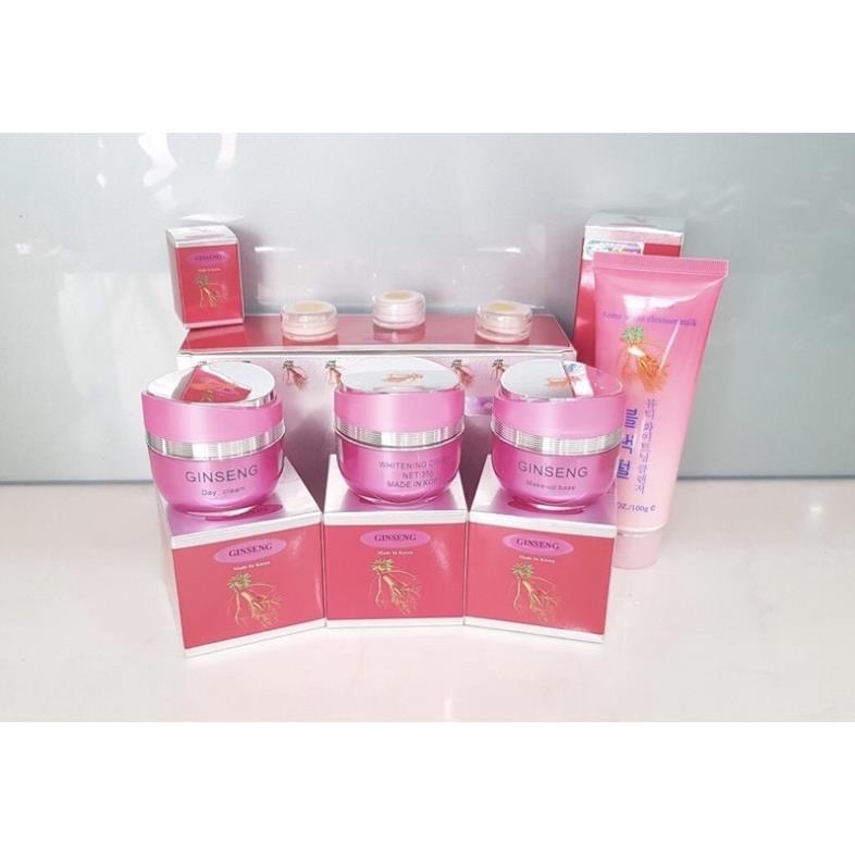 Bộ Mỹ Phẩm Ngăn Ngừa Nám Tàn Nhang Dưỡng Trắng Da Ginseng Nhân Sâm ( Chính Hãng )