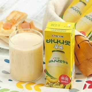 [Hàng Chính Hãng] Sữa Chuối Binggrae Hộp 200ml