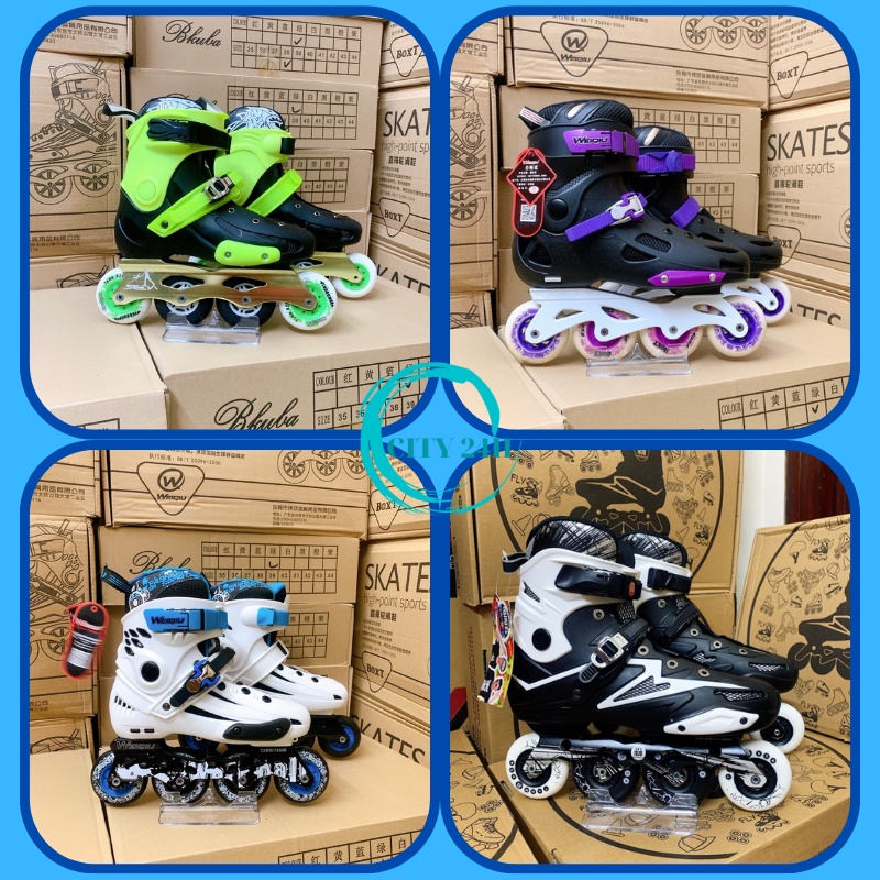Giày Trượt Patin Cao Cấp Chuyên Nghiệp Dành Cho Thiếu Niên Người Lớn