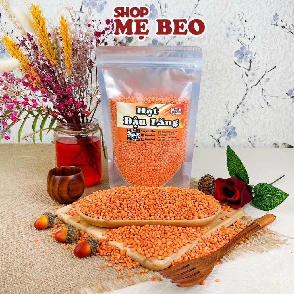 500Gr Hạt Đậu Lăng Đỏ Nhập Khẩu