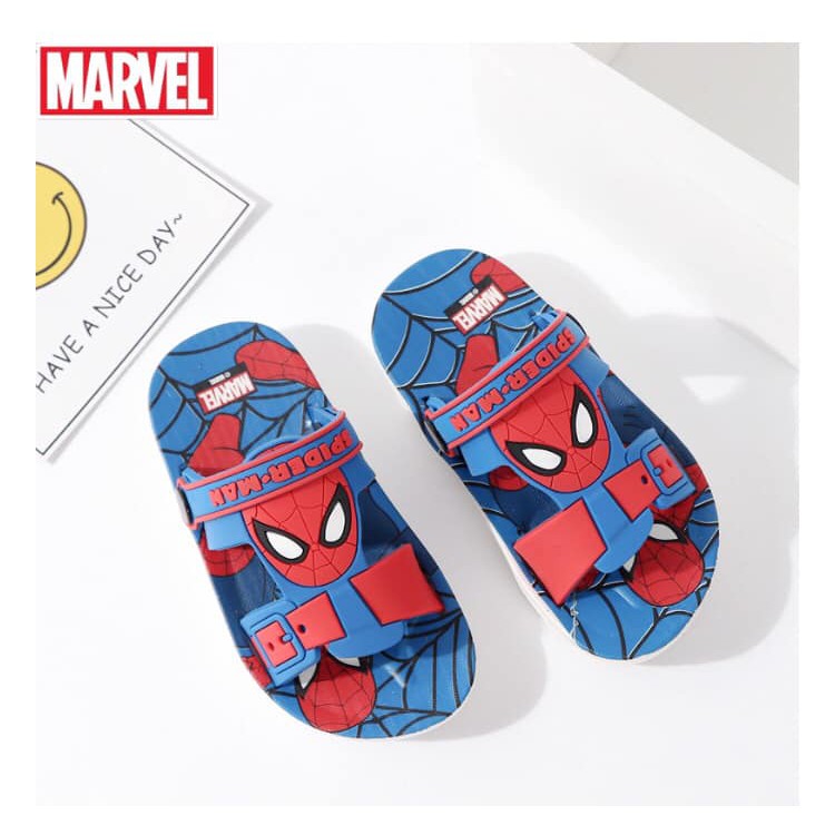 Dép cho bé trai DISNEY MARVEL siêu nhân người nhện bền bỉ, chống trơn trượt