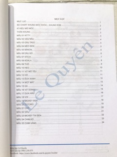 Sét phụ kiện móc khung
