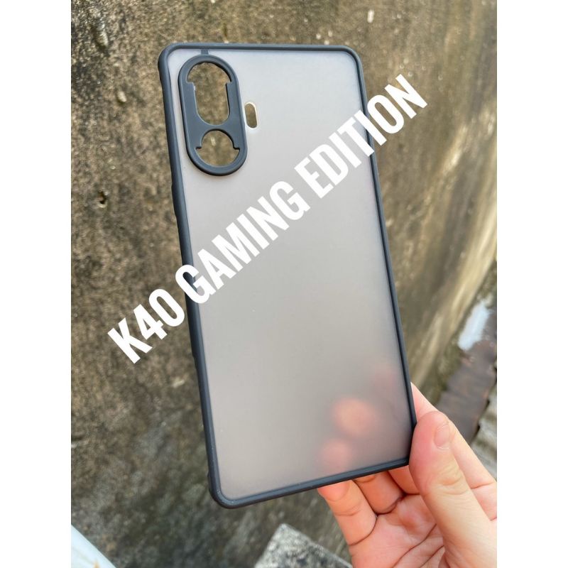 Ốp lưng nhám viền dẻo chống sốc Xiaomi redmi K40 Gaming Edition