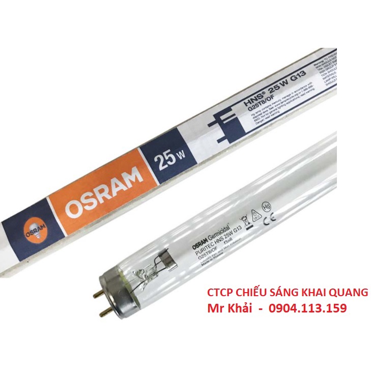 (SALE) Bóng UV diệt khuẩn Osram HNS 25W dài 45cm