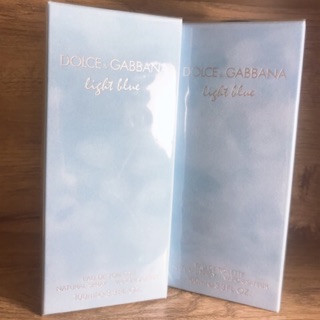 D&g light blue edt 100ml