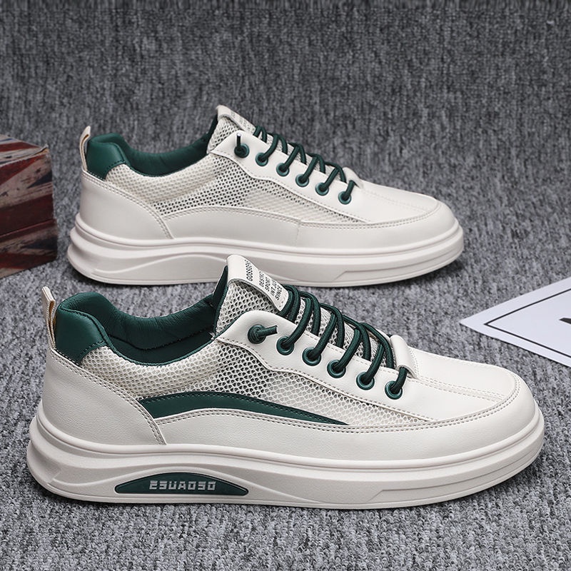 Vans Giày Thể Thao Phối Lưới Thoáng Khí Phong Cách Hàn Quốc Thời Trang Mùa Hè 2022