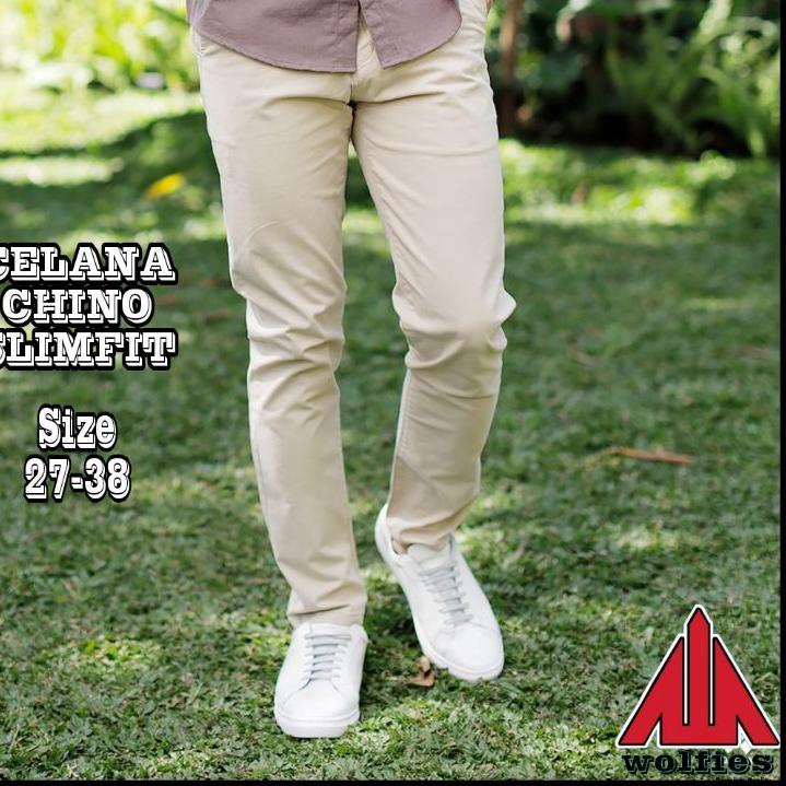 ✩ Hàng Bán Chạy Quần CHINO Nam Dáng Ôm Dài Thư Giãn Cho Nam 27-38