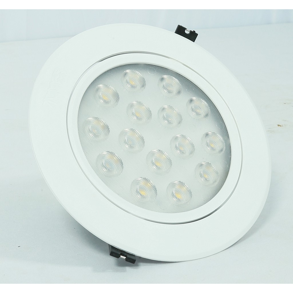 ĐÈN LED ÂM TRầN 9W, 15W, 18W, 21W -đèn dowlight âm trần 9W lỗ khoét 100mm mắt ếch, đèn âm trần