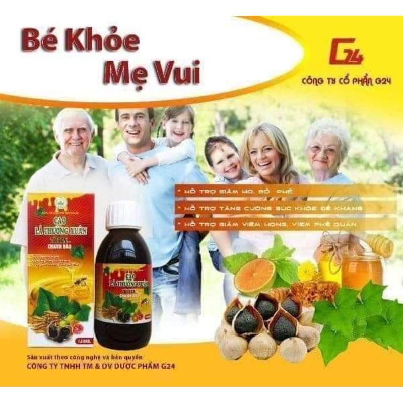 Cao Lá Thường Xuân Tỏi Đen Chanh Đào | Thế Giới Skin Care