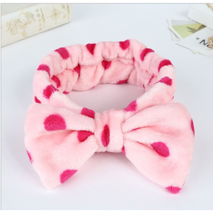 [Siêu xinh] Băng đô Turban chấm bi nhiều màu Mềm mại