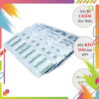 [ sale sập sàn ] Bao cao su Tâm Thiện Chí gân gai thắt kéo dài thời gian túi 12 chiếc TTC